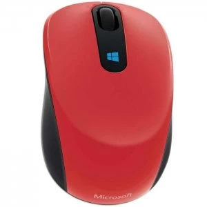 image of Microsoft Sculpt Mobile Red Mouse