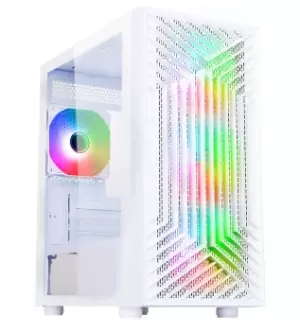 image of CiT Terra Mid Tower Gaming Case - White