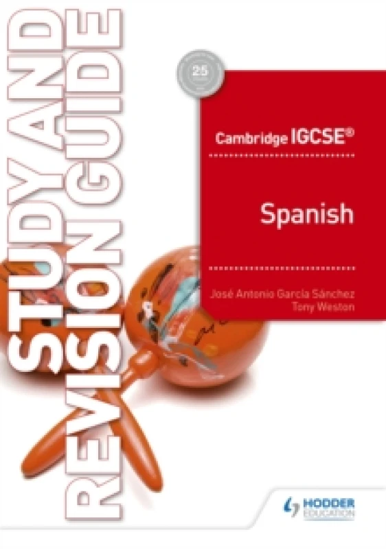 Image of Tony Weston Cambridge IGCSE Spanish Study and Revision Guide Book Multi unisex