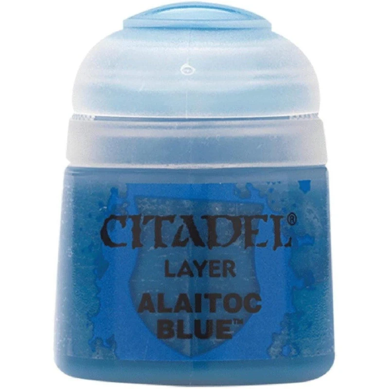 Image of Citadel Games Workshop Colour Layer: Alaitoc Blue (12ml) Paint Multi
