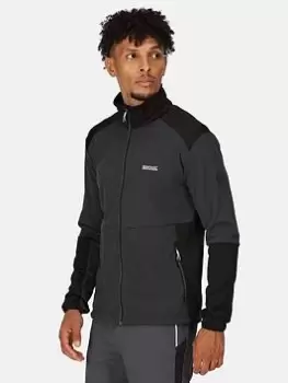 Image of Regatta Highton Full Zip Fleece Iii, Grey Size M Men