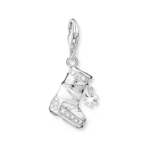 image of THOMAS SABO Silver Snow Boot Charm