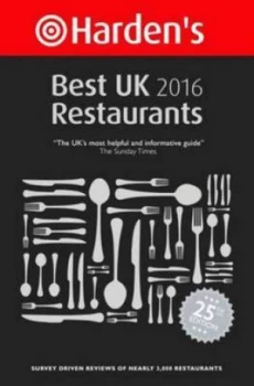 Image of Hardens Best UK 2016 Restaurants Paperback