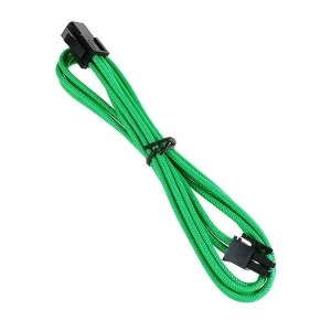 Image of BitFenix Alchemy 4-Pin ATX12V Extension 45cm - sleeved green/black