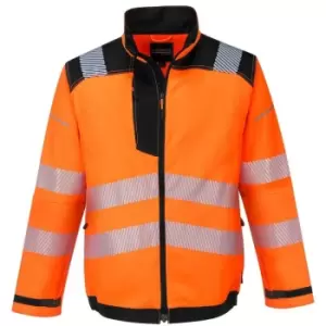Image of Portwest T500OBRXL - sz XL PW3 Hi-Vis Work Jacket - Orange/Black - Orange/Black