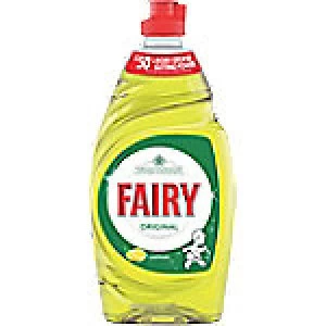 Image of Fairy Original Washing Up Liquid Lemon 433ml