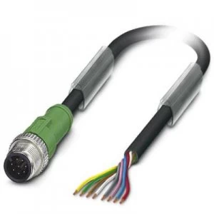 image of Sensor/Actuator cable SAC-8P-M12MS/ 1,5-PUR 1522493 Phoenix Contact