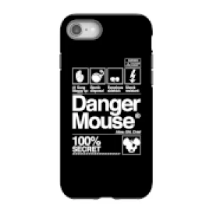 Image of Danger Mouse 100% Secret Phone Case for iPhone and Android - iPhone 8 - Tough Case - Gloss