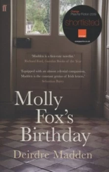 Image of Molly Foxs Birthday by Deirdre Madden Paperback