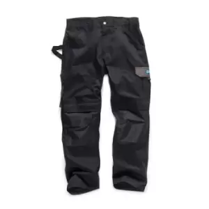 image of Tough Grit Work Trousers Black - 30L