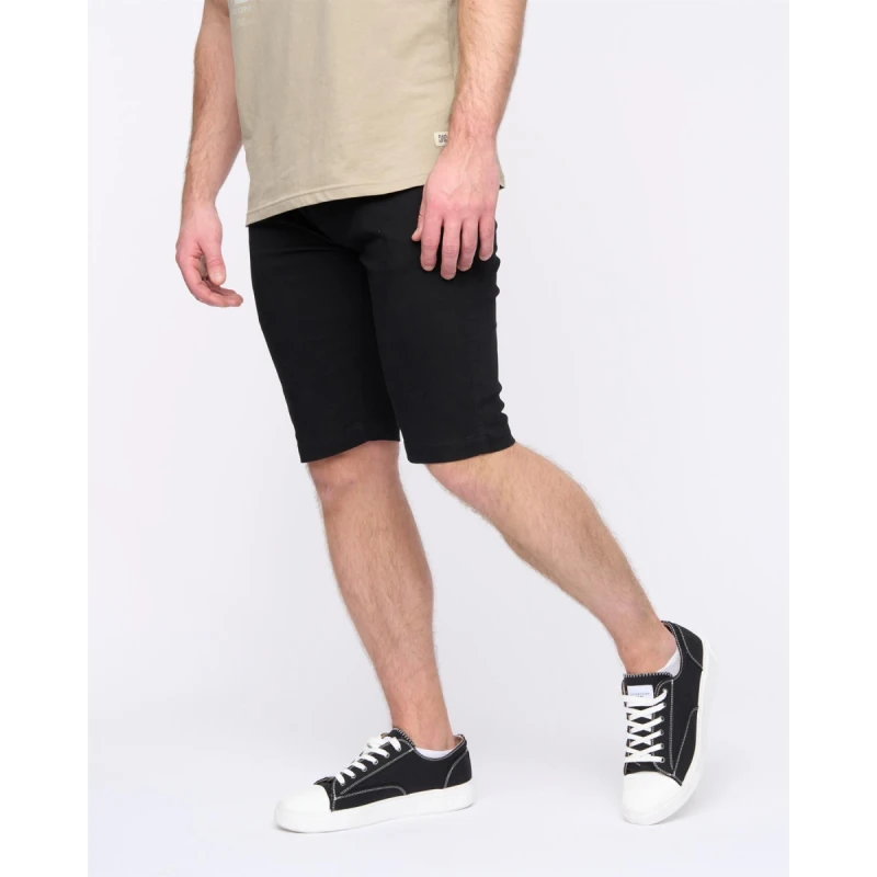 Image of Duck and Cover Franztown Shorts Black - W32