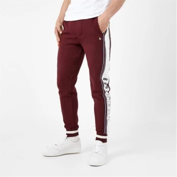 image of Jack Wills Whitsbury Side Stripe Joggers - Damson