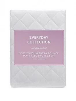 image of Everyday Collection Soft Touch and Extra Bounce Mattress Protector