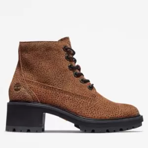 Image of Timberland Kori Park 6" Lace-up Boot For Her In Animalier Print Brown, Size 3.5
