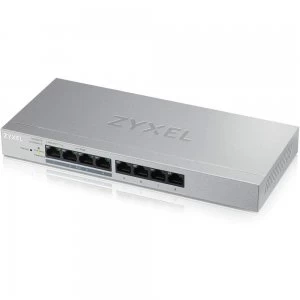Image of 8 Port Web Managed PoE Gigabit Switch