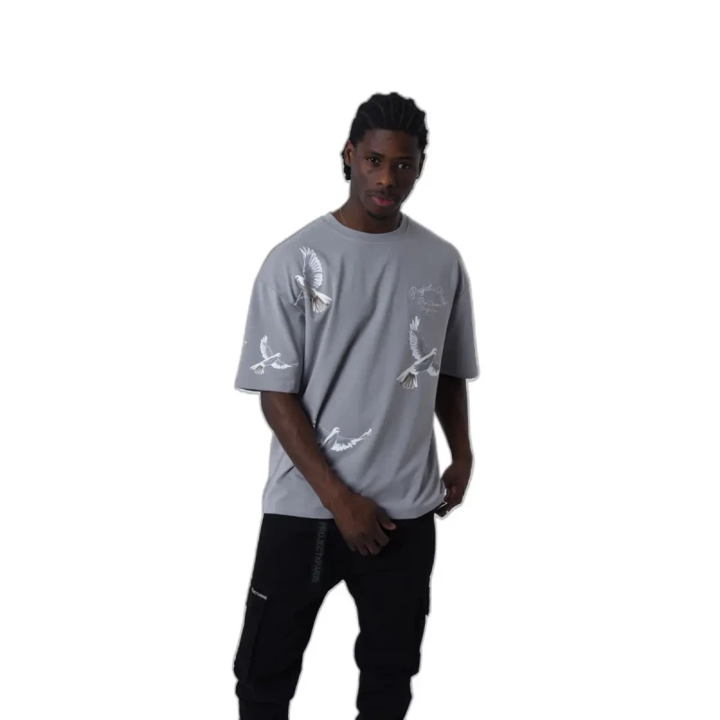 Image of Project X Paris T-Shirt Project X Paris Gris Male XS 2310076_GY2