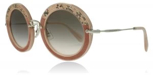 image of Miu Miu MU08RS Sunglasses Pink TV14K0 49mm