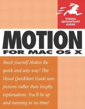 Image of Motion for Mac Os X by Mark Spencer Book