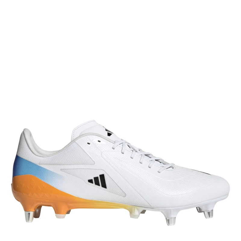Image of adidas Adizero RS15 Ultimate Adults Soft Ground Rugby Boots Wht/Blk/luc male 11 (46)