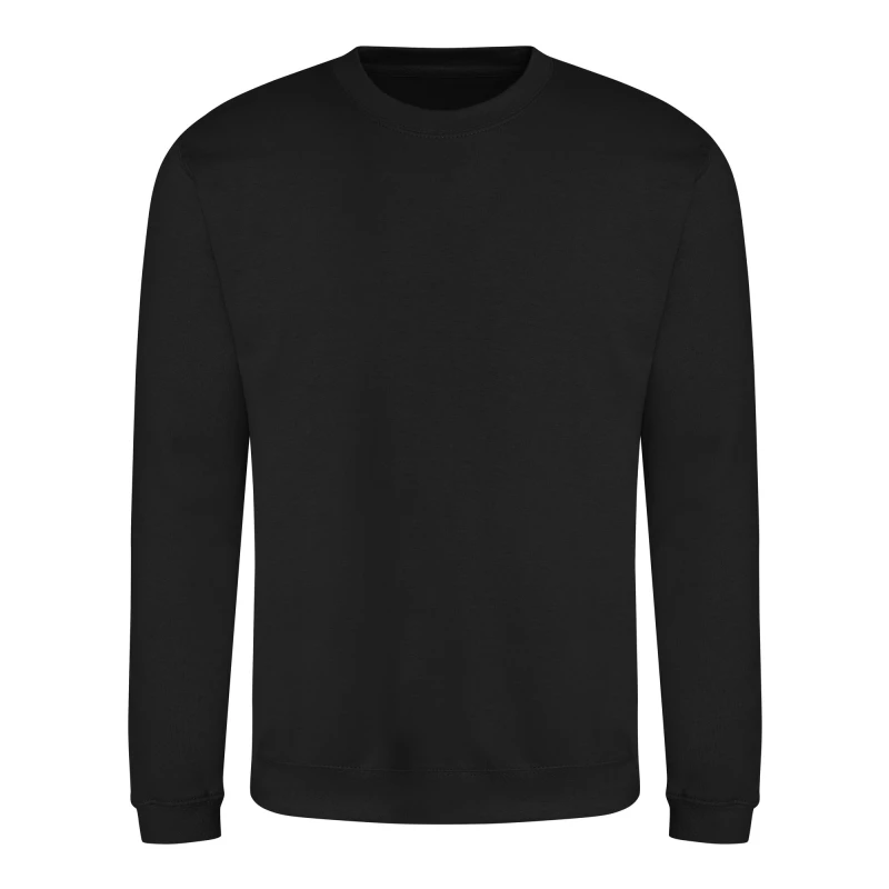 Image of AWDis AWDis Just Hoods Crew Neck Plain Sweatshirt (280 GSM) in Midnight Size: X-Small Midnight XS Unisex 5059444358302