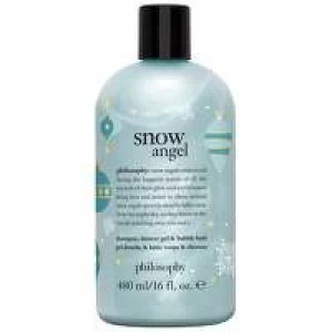 image of philosophy Christmas 2020 Snow Angel Shower Gel 480ml