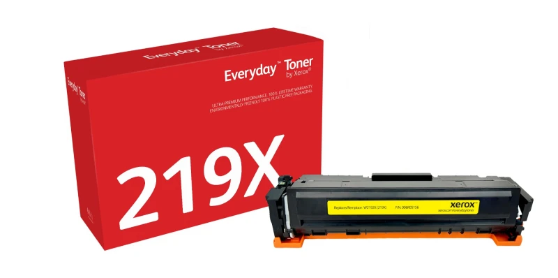 Image of Xerox 006R05156 Toner cartridge yellow. 2.5K pages (replaces HP 219X/W