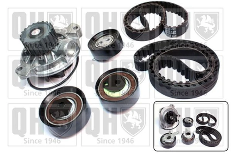 Image of QUINTON HAZELL Water pump and timing belt kit QUINTON HAZELL QBPK6500
