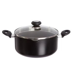 image of Robert Dyas Aluminium 24cm Lipped Stockpot