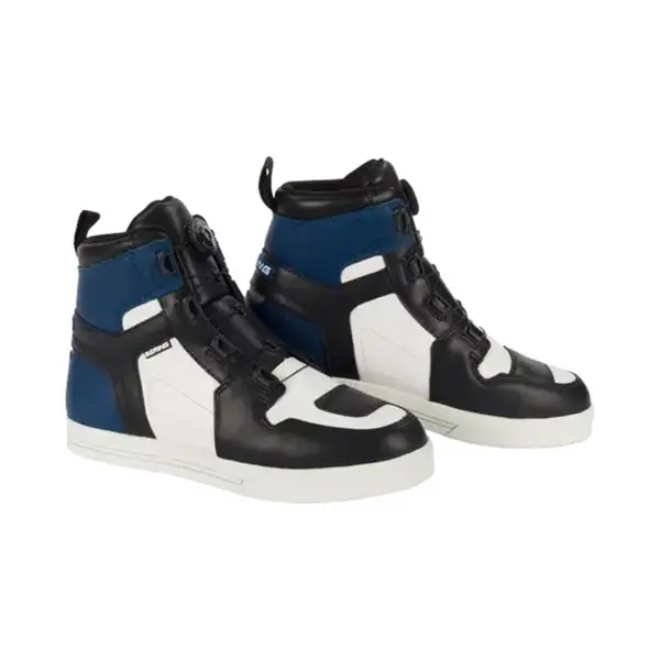 Image of Bering Sneakers Reflex A-Top Black White Blue Size 41