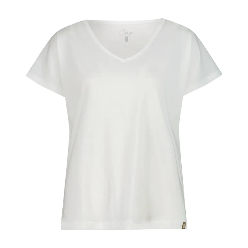 Image of CMP Womens T-Shirt CMP Anita Blanc Female 2XS