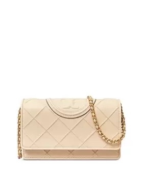 image of Tory Burch Fleming Soft Chain Wallet