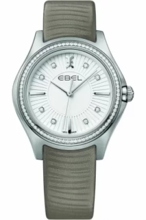 image of Ladies Ebel Wave Diamond Watch 1216297