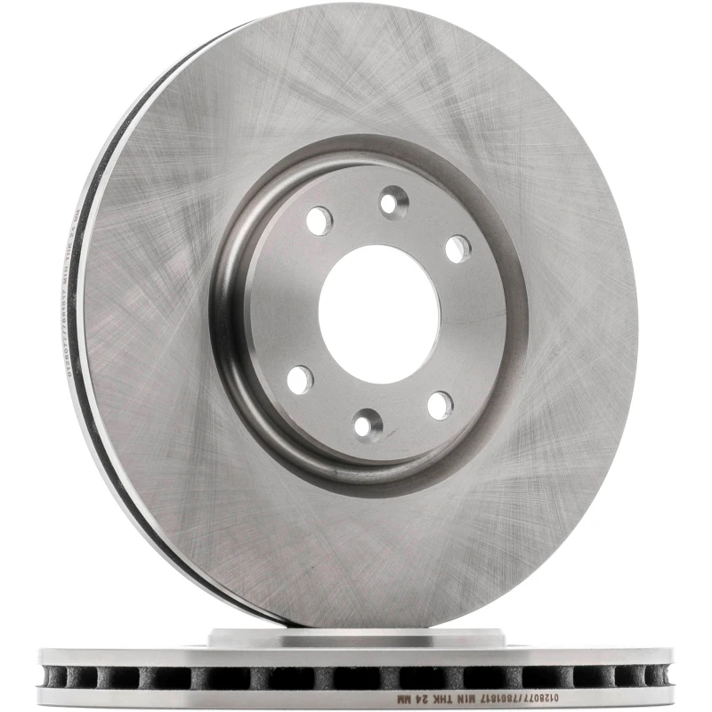 Image of STARK SKBD-0022458 Brake disc Front Axle, Vented, Cast Iron, Uncoated, Untreated, without bolts/screws Cast Iron Brake Disc (82)