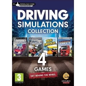 Image of Driving Simulation Collection (Ambulance, Driving, Bus Driver, German Truck) Game