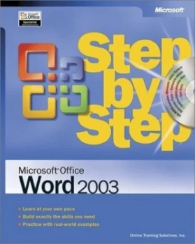 Image of Microsoft Office Word 2003 Step by Step by Online Training Solutions Paperback