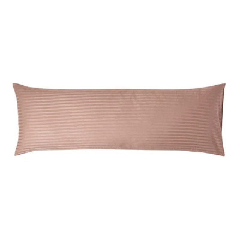 Image of Homescapes Egyptian Cotton Ultrasoft Body Pillowcase 330 TC Taupe