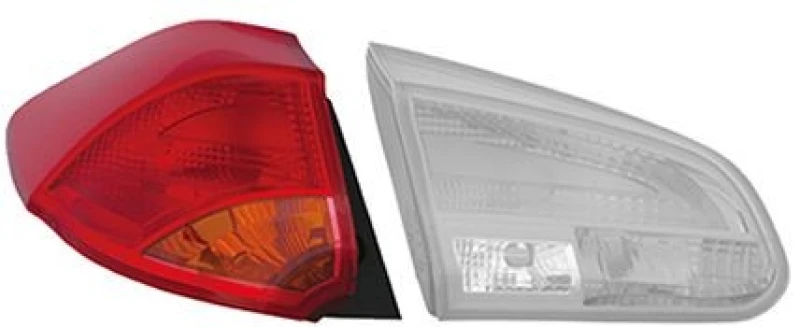 Image of VAN WEZEL Rear light VAN WEZEL 8356931