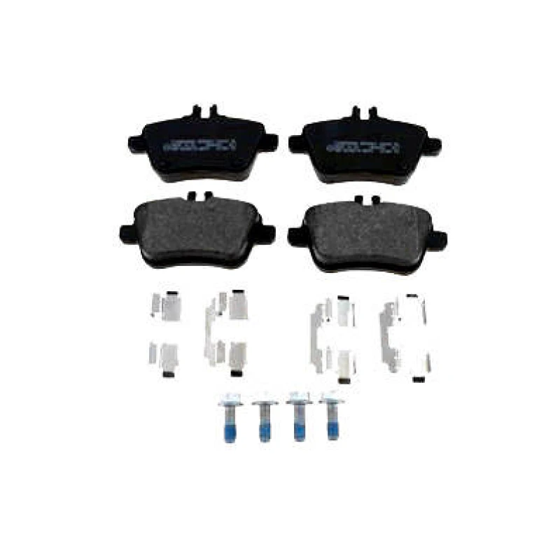 Image of ZIMMERMANN 24848.185.2 Brake pad set Rear Axle, Photo corresponds to scope of supply, with bolts/screws Brake Pad Set,disc brake (402)