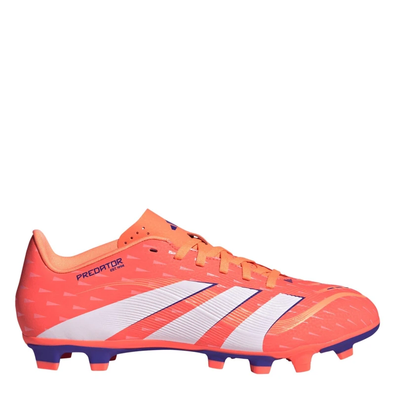 Image of adidas Predator Club Firm Ground Football Boots Orange/White male 11 (46)