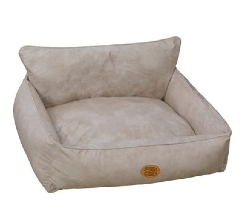 Image of Snug & Cosy Pets Snug And Cosy Windsor Natural Rectangle Bed 60Cm X 50Cm X 20Cm