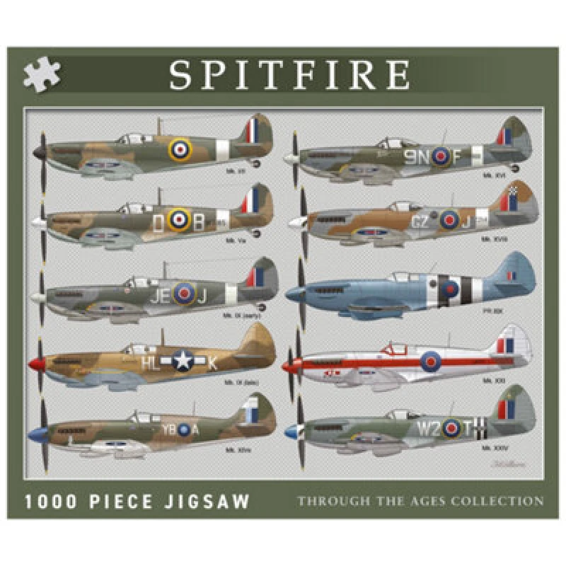 Image of Coach House Partners Spitfire 1000 Piece Jigsaw Puzzle Multi