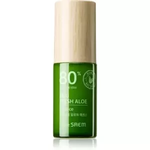 image of The Saem Jeju Fresh Aloe 80% Soothing Essence with Moisturizing Effect 30ml