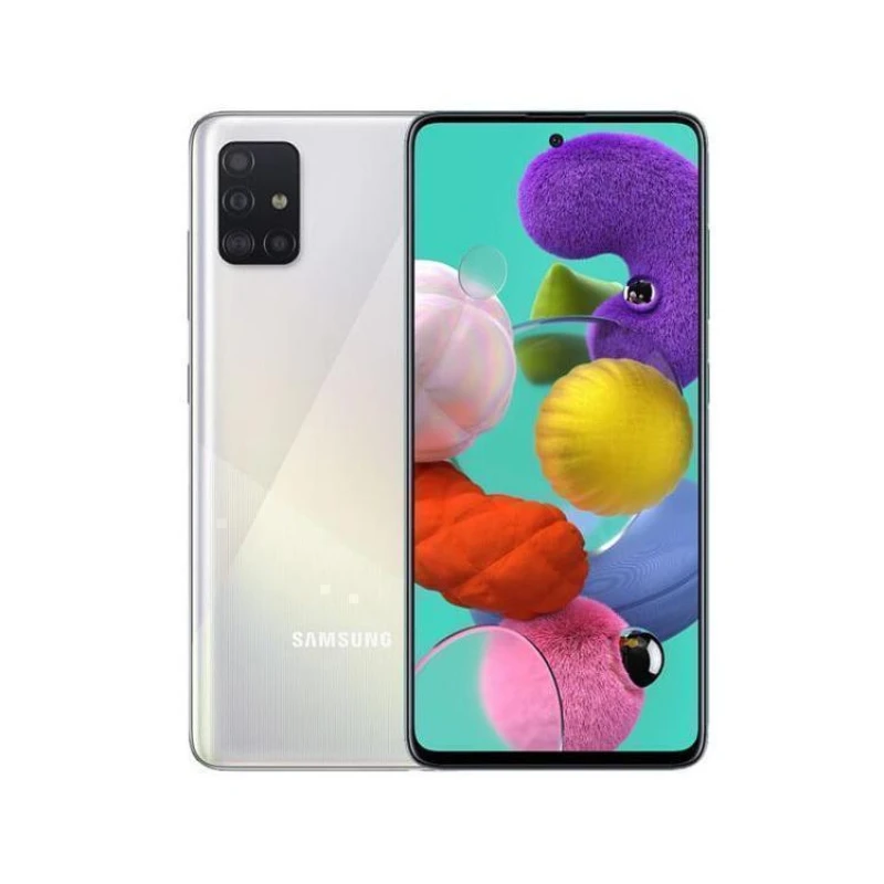 Image of Samsung Galaxy A71 128GB - Silver - Unlocked - Dual Physical SIM SM-A715F