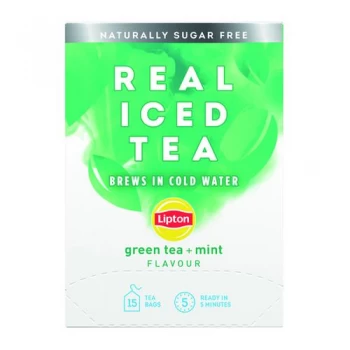 Image of Lipton Cold Brew Green Tea Mint Pack of 15 67737998