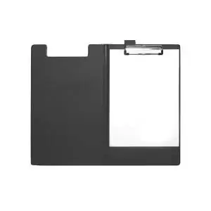 image of Seco Clipboard Foldover A4 Plus Black 570-PVC-BK UP21298