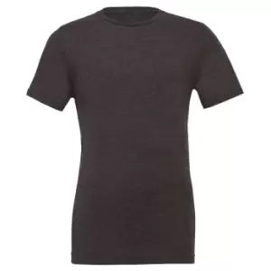 Image of Canvas Unisex Jersey Crew Neck T-Shirt / Mens Short Sleeve T-Shirt (2XL) (Dark Heather)
