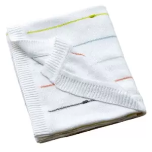 Image of East Coast Nursery - Silvercloud 3D Dot Blanket Safari Friends