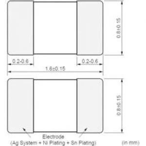 Image of Temperature sensor Murata NCP18XW472J03RB 40 up to 125 C 603