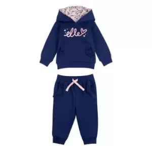 image of Elle Elle Hood/Jog Set Bb99 - Blue