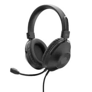 Image of Trust HS-250 Headset Wired Head-band Calls/Music Black